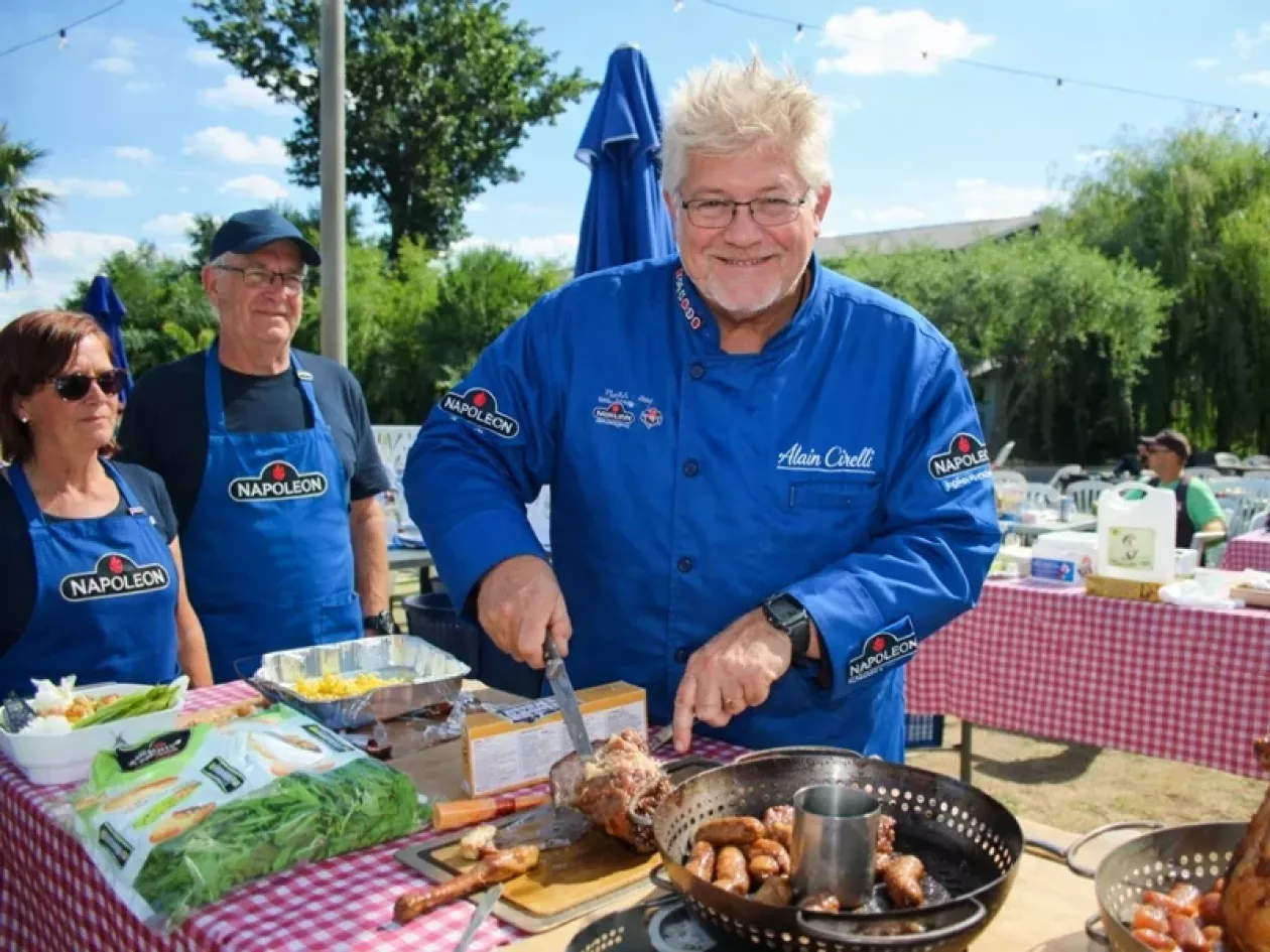 Cours de barbecue à Brest avec Alain Crivelli